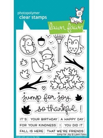 Lawn Fawn - jump for joy - Clear Stamp 4x6